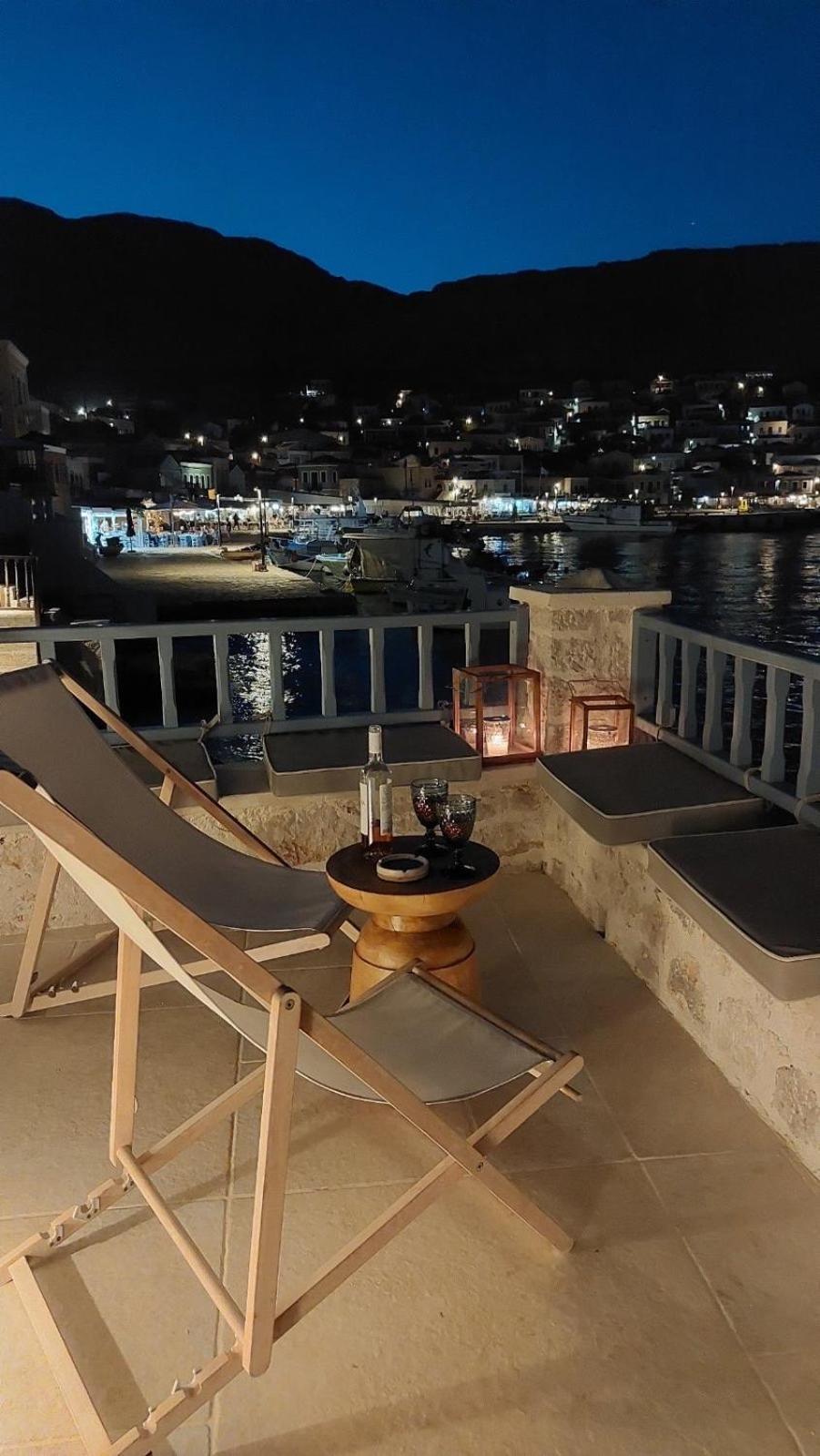 Halki Sea Breeze - A Waterfront Villa Exterior photo