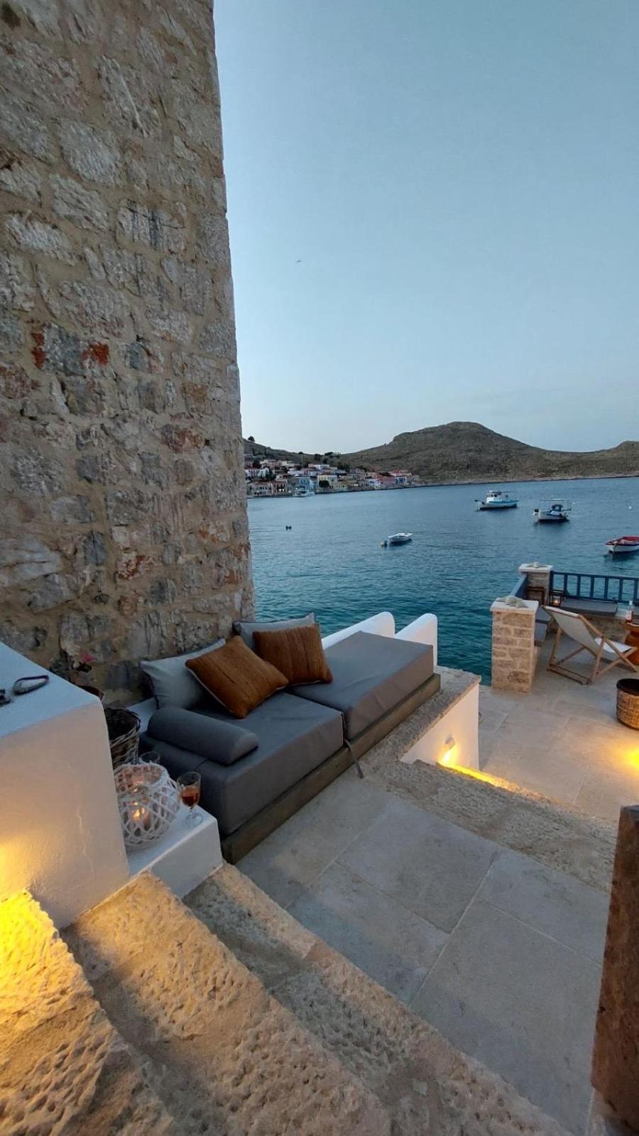 Halki Sea Breeze - A Waterfront Villa Exterior photo